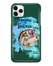 Load image into Gallery viewer, Fishing With All Your Heart Gift For Men Phone case
