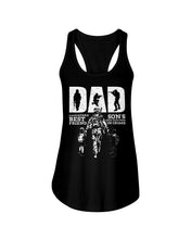 Load image into Gallery viewer, Daughter's Best Friend Son's Partner In Crime Special Custom Design Ladies Flowy Tank
