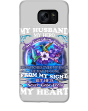 Load image into Gallery viewer, Hummingbird My Husband My Guardian Angel Gift For Angel Husband Phone case
