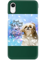 Load image into Gallery viewer, Angels And Shih Tzu Are Not Different Gift For Dog Lovers Phone case
