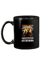 Load image into Gallery viewer, June Man You Know My Name Not My Sotry You See My Smile Trending Mug
