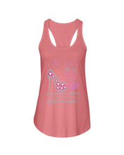 Load image into Gallery viewer, Je Suis Nee En 55 Je Ne Suis Peut-Être Pas Birthday Gift For Grandma Ladies Flowy Tank
