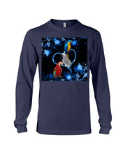 Load image into Gallery viewer, Lovely Phone Case Twinkling Blue Heart Gift For Parrots Lovers Unisex Long Sleeve
