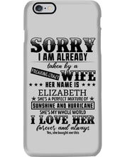 Load image into Gallery viewer, Gift For Husband I Love Here Forever And Always Phone case
