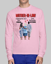 Load image into Gallery viewer, Daughter In Law's Best Friend Son's Best Partner In Crime Gift For Mom In Law Unisex Long Sleeve
