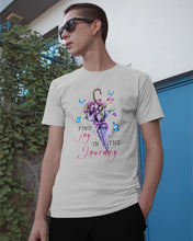 Load image into Gallery viewer, Butterflies Find Joy In The Journey Gift For Daughter Guys Tee
