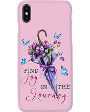 Load image into Gallery viewer, Butterflies Find Joy In The Journey Gift For Daughter Phone case
