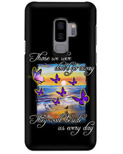 Load image into Gallery viewer, Butterfly Sunset On Beach Those We Love Don't Go Away Gift For Lover Phone case
