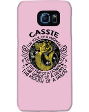 Load image into Gallery viewer, Gift For Cassie Girl The Soul Of A Mermaid Phone case
