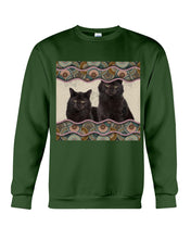 Load image into Gallery viewer, Lovely Phone Case Cute Black Cat Boho Pattern Gift For Cat Lovers Sweatshirt
