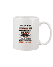 Load image into Gallery viewer, I'm A Grumpy Old Man I Was Born In May With My Heart Mug
