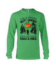 Load image into Gallery viewer, Life Is Short Buy The Shoes Unisex Long Sleeve
