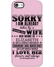 Load image into Gallery viewer, Gift For Husband I Love Here Forever And Always Phone case
