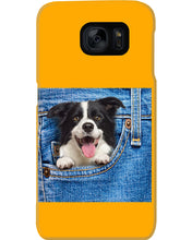 Load image into Gallery viewer, Border Collie In Denim Pocket Gift For Dog Lovers Phone case
