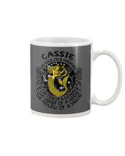 Load image into Gallery viewer, Gift For Cassie Girl The Soul Of A Mermaid Mug
