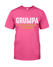 Load image into Gallery viewer, Grumpa Like A Regular Grandpa Only Grumpier Guys Tee
