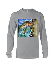 Load image into Gallery viewer, Lovely Phone Case Fishing In The Lake Custom Gift For Fishing Lovers Unisex Long Sleeve
