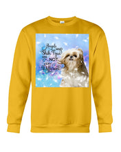 Load image into Gallery viewer, Angels And Shih Tzu Are Not Different Gift For Dog Lovers Sweatshirt
