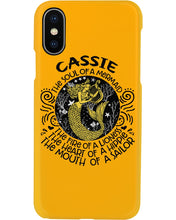 Load image into Gallery viewer, Gift For Cassie Girl The Soul Of A Mermaid Phone case
