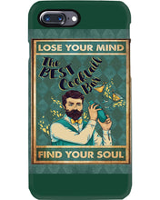 Load image into Gallery viewer, Lose Your Mind Find Your Soul Gift For Bartender Phone case
