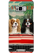 Load image into Gallery viewer, Cavalier Happy Holiday Gift For Dog Lovers Phone case
