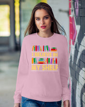 Load image into Gallery viewer, I Believe In My Shelf Trending For Book Lovers Sweatshirt
