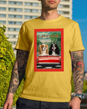 Load image into Gallery viewer, Cavalier Happy Holiday Gift For Dog Lovers Guys Tee
