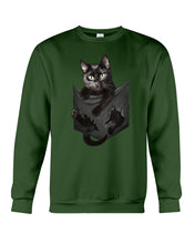 Load image into Gallery viewer, Cat In Your Front Pocket Perfect Gift For Friends Who Loves Cat Sweatshirt
