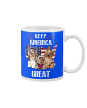 Load image into Gallery viewer, Keep America Great Yorkshire Terrier Gift For Dog Lovers Mug
