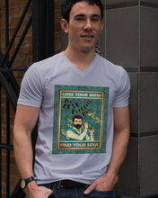Load image into Gallery viewer, Lose Your Mind Find Your Soul Gift For Bartender Guys V-Neck
