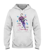 Load image into Gallery viewer, Butterflies Find Joy In The Journey Gift For Daughter Hoodie
