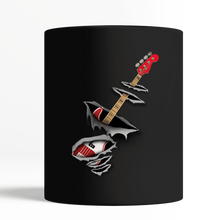 Load image into Gallery viewer, Funny Bass Inside Gift For Music Lovers Black Mug
