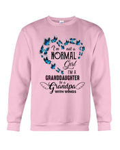 Load image into Gallery viewer, Gift For Angel Grandpa I'm A Granddaughter To A Grandpa With Wings Sweatshirt
