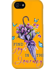 Load image into Gallery viewer, Butterflies Find Joy In The Journey Gift For Daughter Phone case
