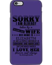Load image into Gallery viewer, Gift For Husband I Love Here Forever And Always Phone case
