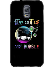 Load image into Gallery viewer, Lovely Phone Case Rainbow Design Stay Out Of My Bubble Gift For Friends Phone case
