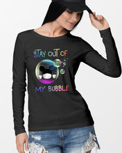 Load image into Gallery viewer, Lovely Phone Case Rainbow Design Stay Out Of My Bubble Gift For Friends Unisex Long Sleeve
