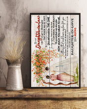 Load image into Gallery viewer, Gift For  Daughter-in-law   You Still Would Be The One Custom Design Vertical Poster
