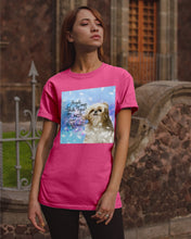 Load image into Gallery viewer, Angels And Shih Tzu Are Not Different Gift For Dog Lovers Guys Tee

