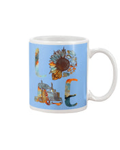 Load image into Gallery viewer, Love Trucker Simple Unique Custom Design For Personalized Job Gift Mug
