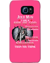 Load image into Gallery viewer, July Man Son Of God Birthday Meaningful Gift For Men Phone case
