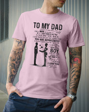 Load image into Gallery viewer, Giving For  Dad Let You Know You're Appreciated  Custom Design Guys Tee
