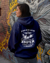 Load image into Gallery viewer, Je Suis Né El En   Jarvier   Enfer Le Diable N Aime Pas Birthday Gift Hoodie
