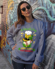 Load image into Gallery viewer, Baseball Drink Beer Day St Patrick's Day Gift For Baseball Lovers Sweatshirt
