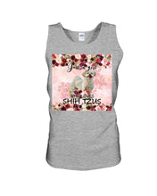 Load image into Gallery viewer, Just A Girl Who Loves Shih Tzu Unique Custom Design For Dog Lovers Unisex Tank Top
