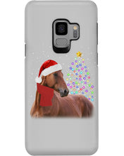 Load image into Gallery viewer, Cute Horse With Santa Hat Lovely Christmas Tree Gift For Horse Lovers Phone case
