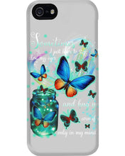 Load image into Gallery viewer, Butterfly Close My Eyes And Hug You Gift For Women Phone case
