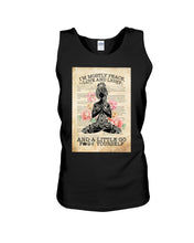 Load image into Gallery viewer, I'm Mostly Peace Love And Light Yoga Gift For Yoga Lovers Unisex Tank Top
