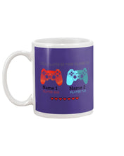 Load image into Gallery viewer, Always Be Your Player Custom Name Gift For Gamer Mug
