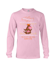 Load image into Gallery viewer, Cow I Need Somebody Who Sees The Crazy And Still Wants Me Unisex Long Sleeve
